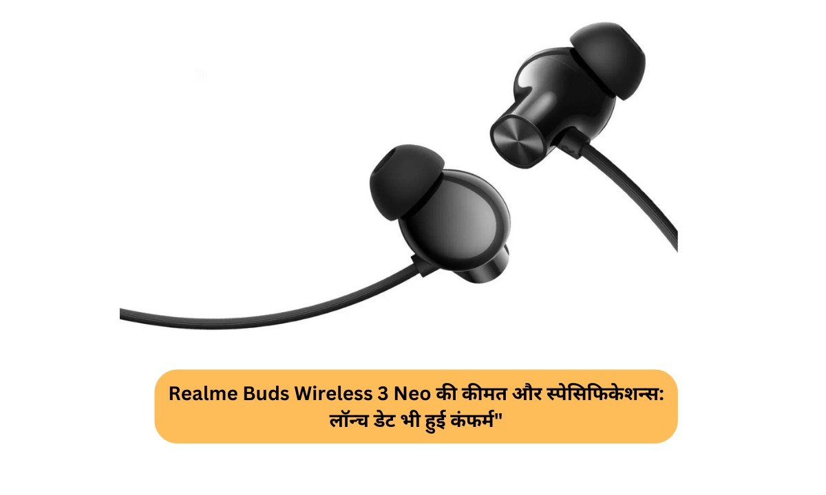 Realme Buds Wireless 3 Neo